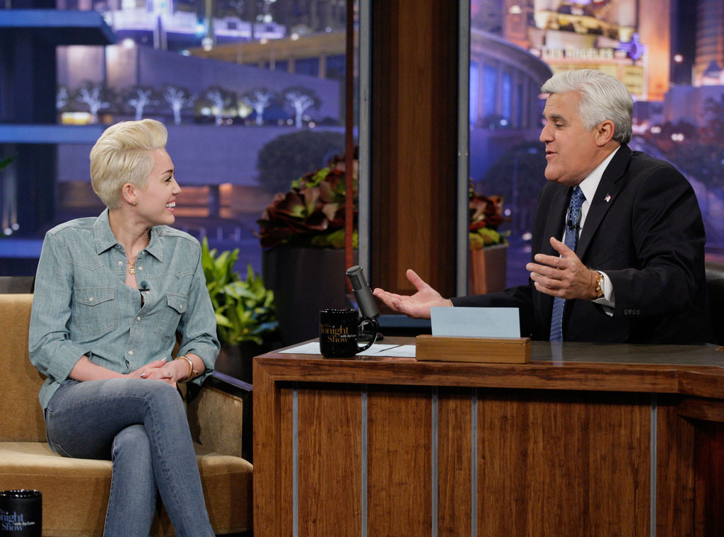 Miley Cyrus, Tonight Show Miley Cyrus, Tonight Show